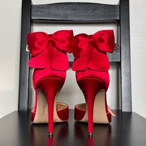 Jessica Simpson Satin Bow Heel